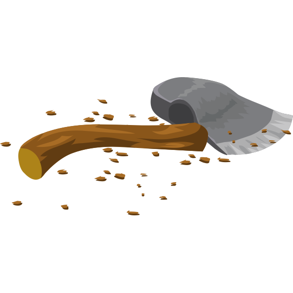 SVG Lying ax