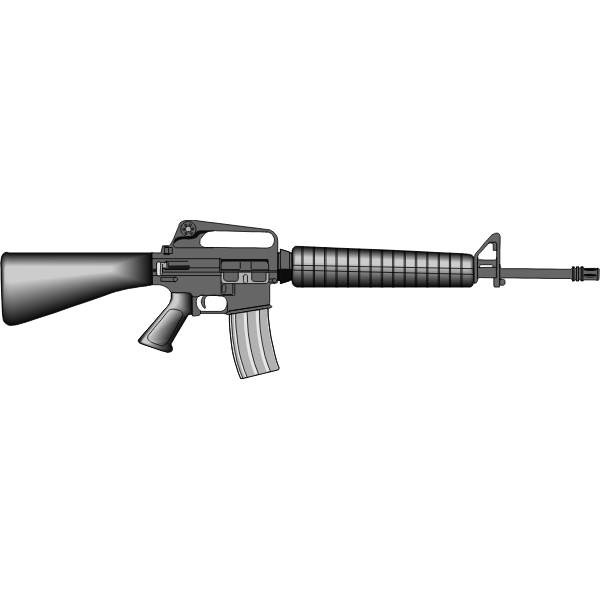 SVG M 16 rifle