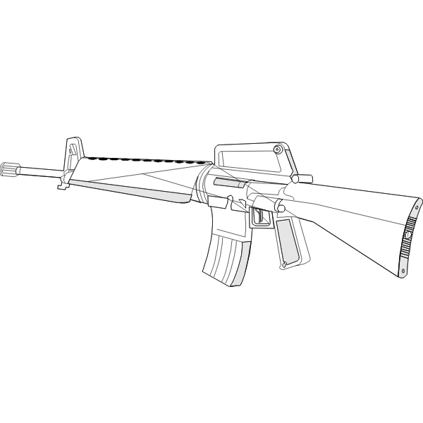 SVG M16 gun