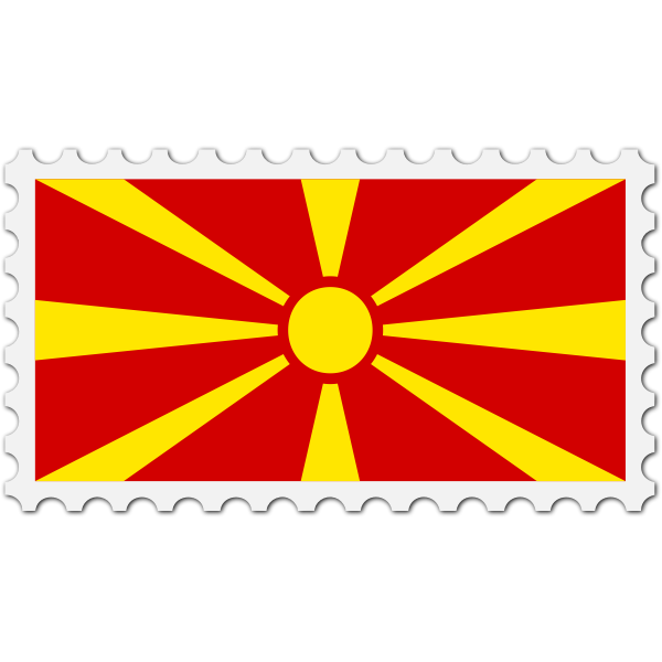 SVG Macedonia flag image