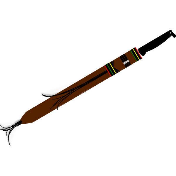 SVG machete colombiano