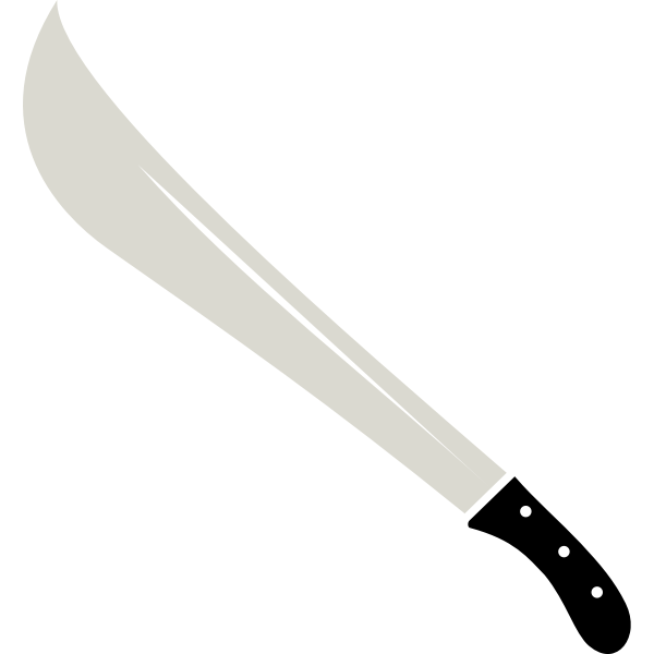SVG Machete vector image