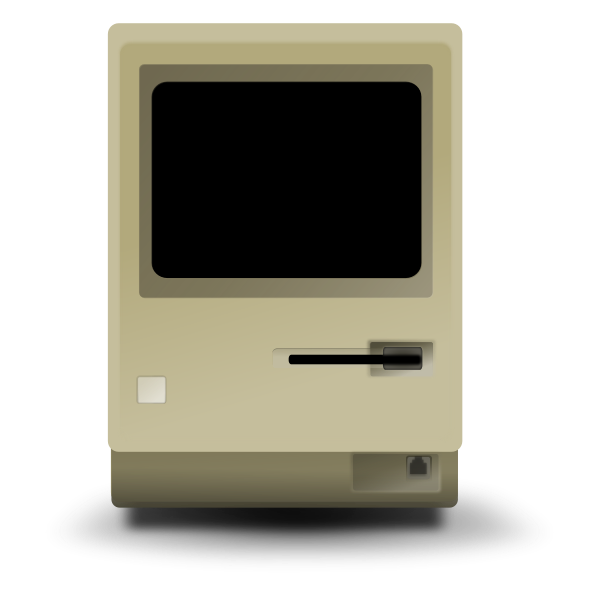 SVG Macintosh 128K - CPU only