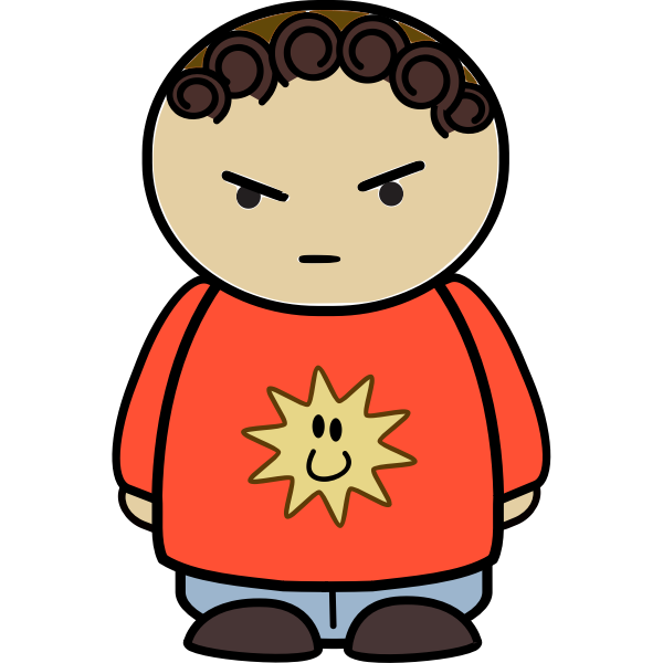 SVG Mad boy