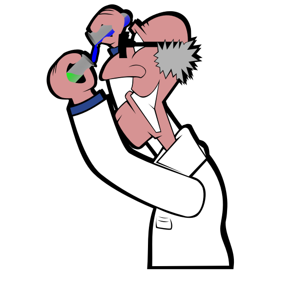 SVG Mad scientist