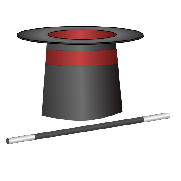 SVG Magic top hat