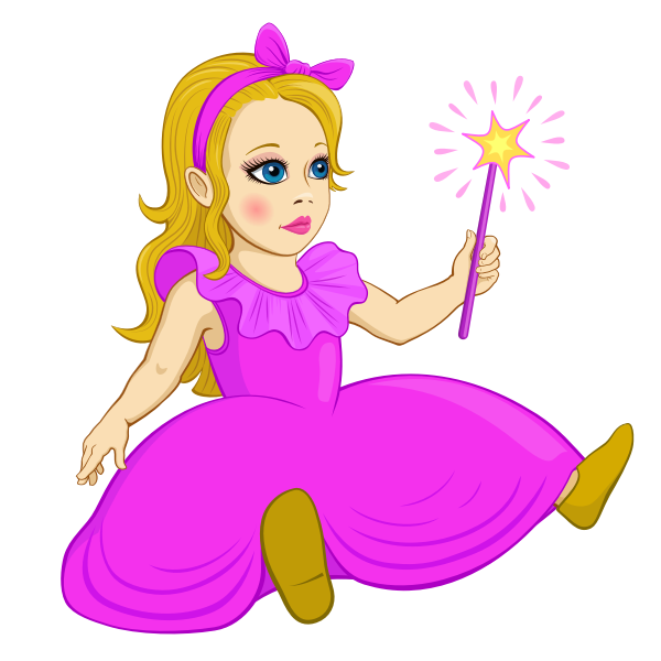 SVG Magical doll