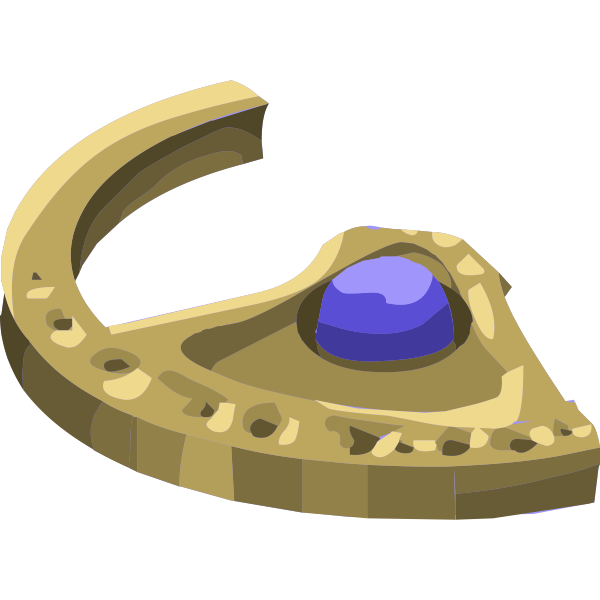 SVG Magical pendant artifact