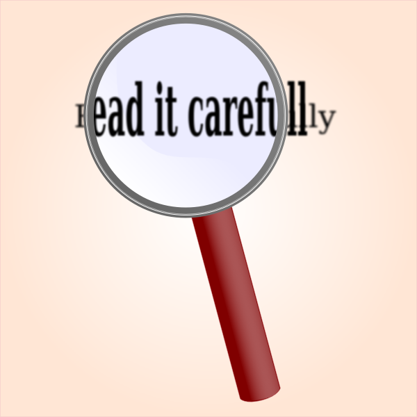 SVG Magnifier on letters