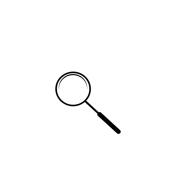 SVG Magnifying glass illustration