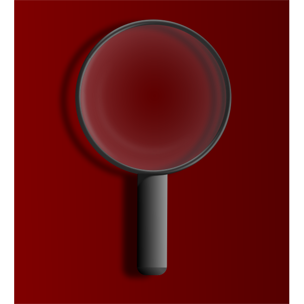 SVG Magnifying lens