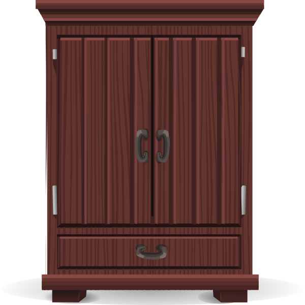 SVG Mahogany cabinet