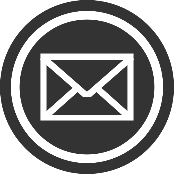 SVG mail badge