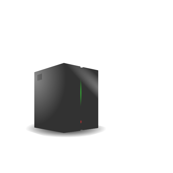 SVG Mainframe computer vector image