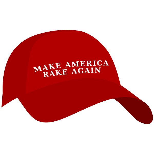 SVG Make America Rake Again