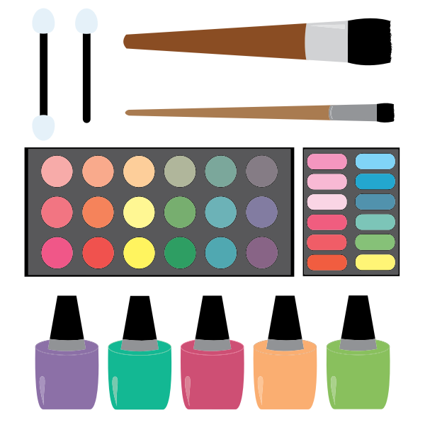 SVG Makeup kit