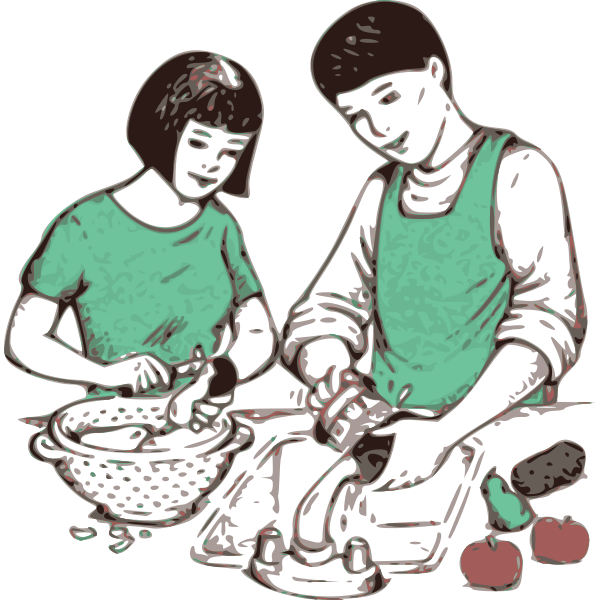 SVG Making food