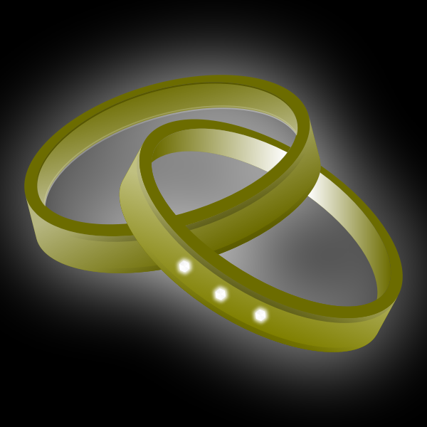 SVG Male and female rings