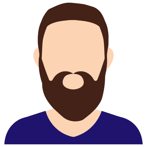 SVG Male Avatar Vector Image