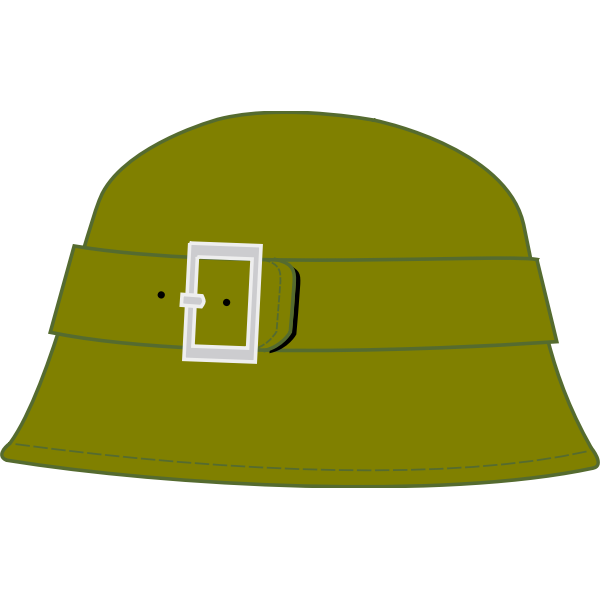 SVG Male bell hat vector image