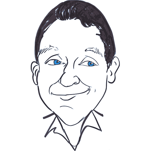SVG Male Caricature