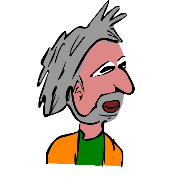 SVG Male face