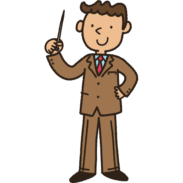 SVG Male instructor