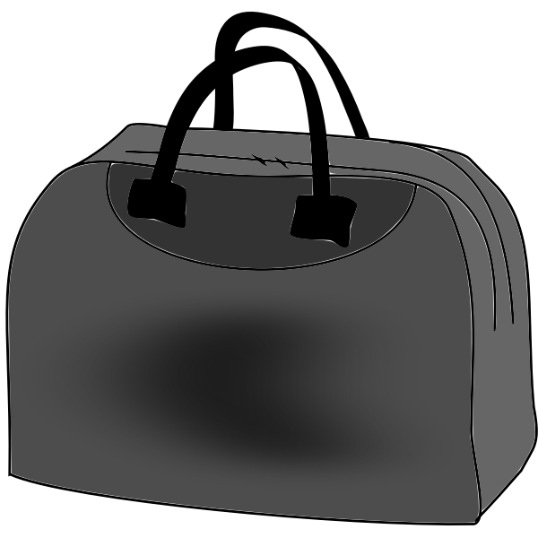SVG Male luggage
