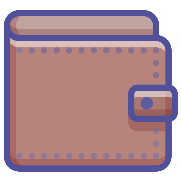 SVG Male wallet