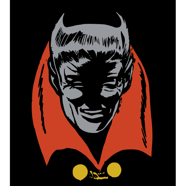 SVG Man in black