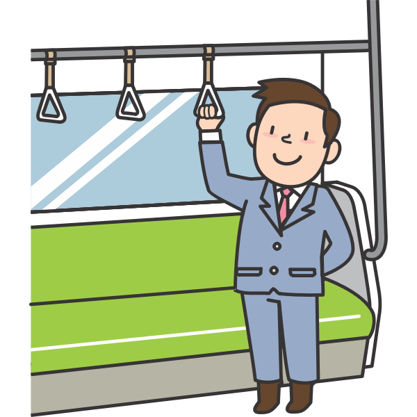 SVG Man in metro