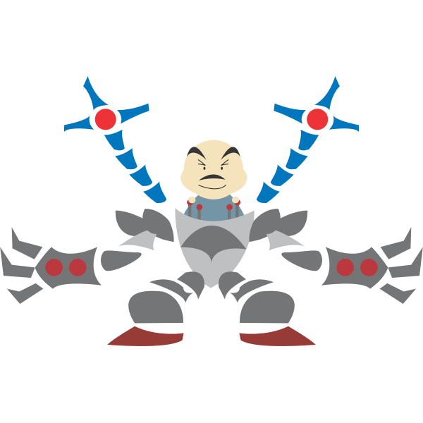 SVG Man in robot
