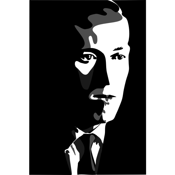 SVG Man in shadow