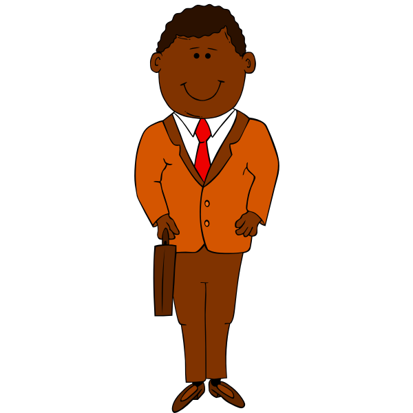 SVG Man in Suit