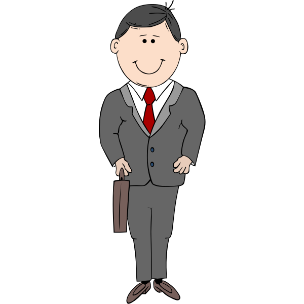 SVG Man in suit-1573554557