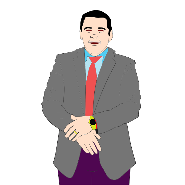 SVG Man in suit-1574682121