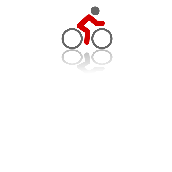 SVG Man on bicycle vector illustration