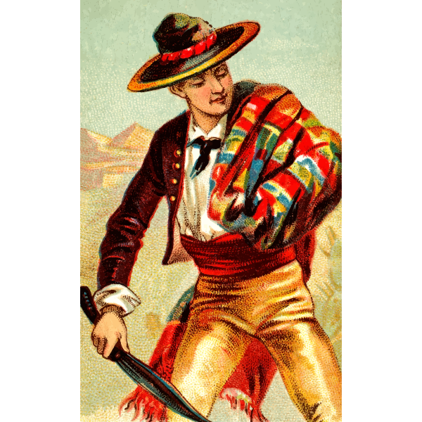 SVG Man with knife