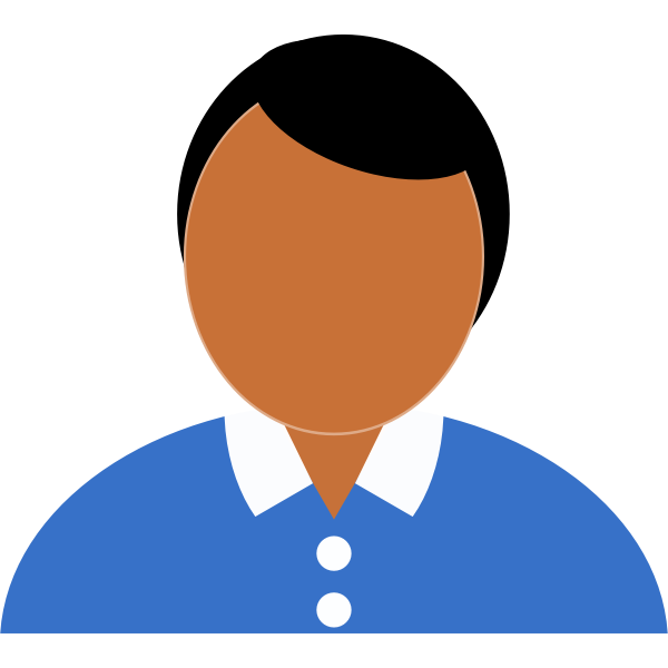 SVG Man without a face