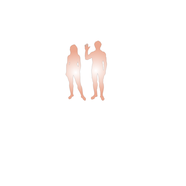 SVG Man039s and woman039s silhouette