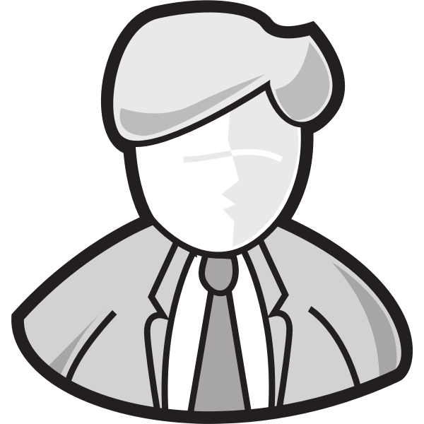 SVG Man039s avatar image