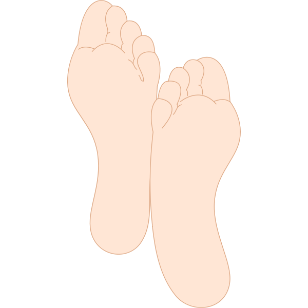 SVG Man039s feet vector image