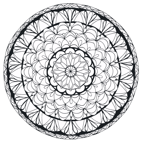 SVG Mandala Symbol