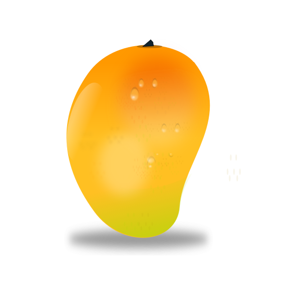 SVG Mango fruit vector image
