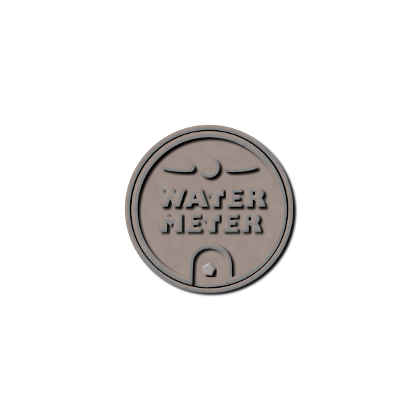 SVG Manhole cover small vector clip art