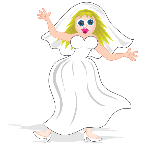 SVG Manic bride