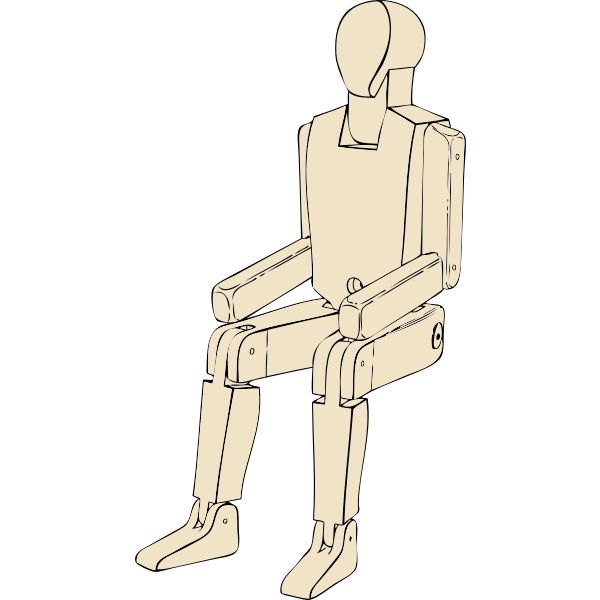 SVG mannequin