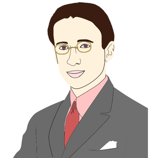 SVG Mans Portrait 5