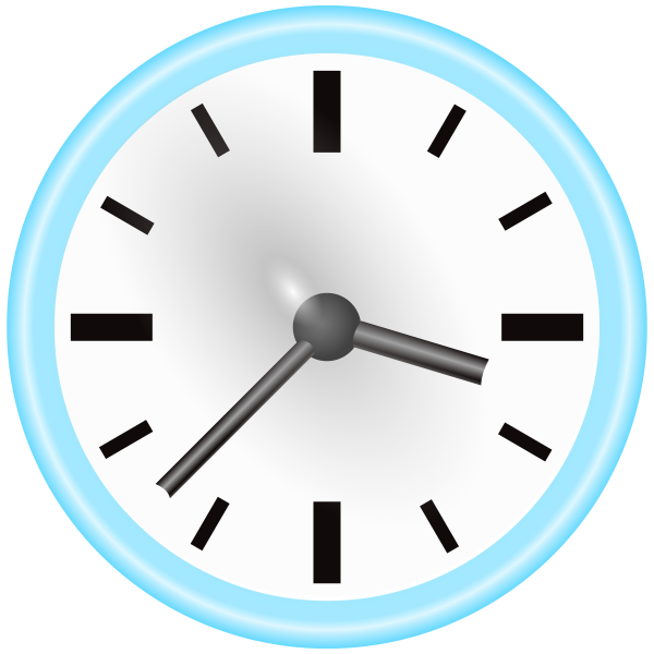 SVG Manual clock vector graphics