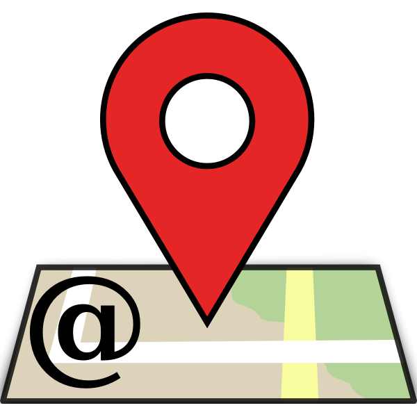 SVG Map Location with context